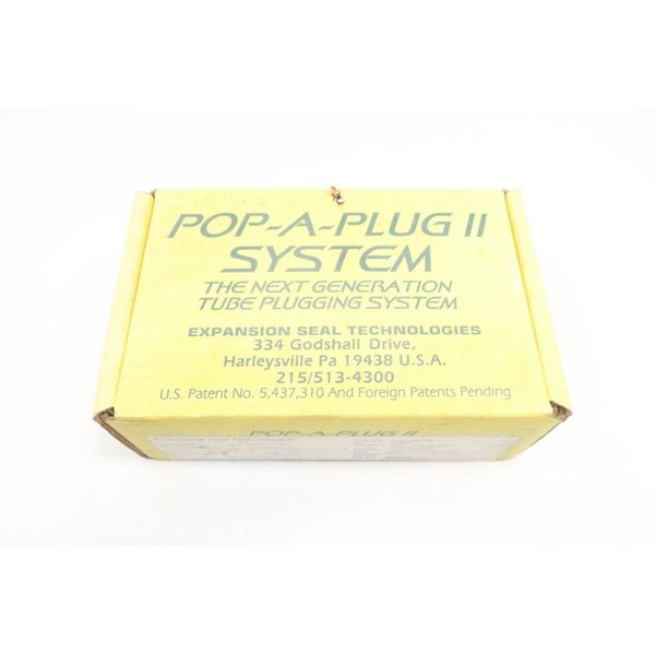 Expansion Seal Pop-A-Plug Ii Kit 0.5/0.501In Heat Exchanger Parts And Accessory P2-500-N